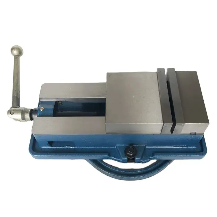 Accu-Lock QM16125 Manual Type Lathe Milling Machine Cast Iron Grinding Machine with Rotary Base and Jaw Vise