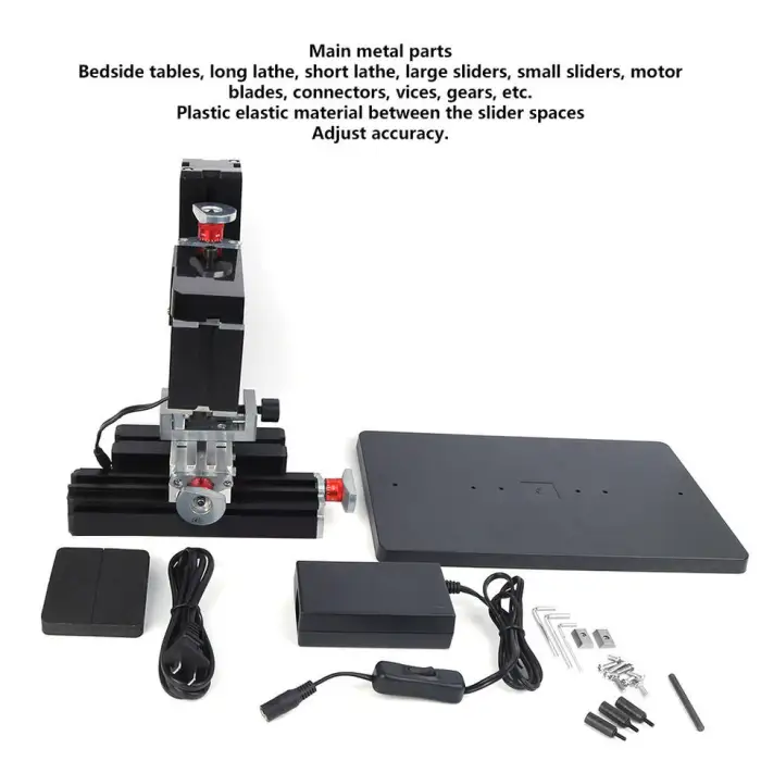 Tz20005Ma Horizontal Drilling Milling Machine CNC Woodworking System Lathe for Soft Metal & Medium Duty Tasks