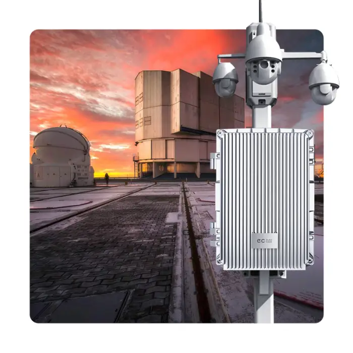 C Lithium Battery Storage Case Aluminum Box Pole Mounting Heat Dissipation Enclosure Cabinet Aluminium Die Cast Box