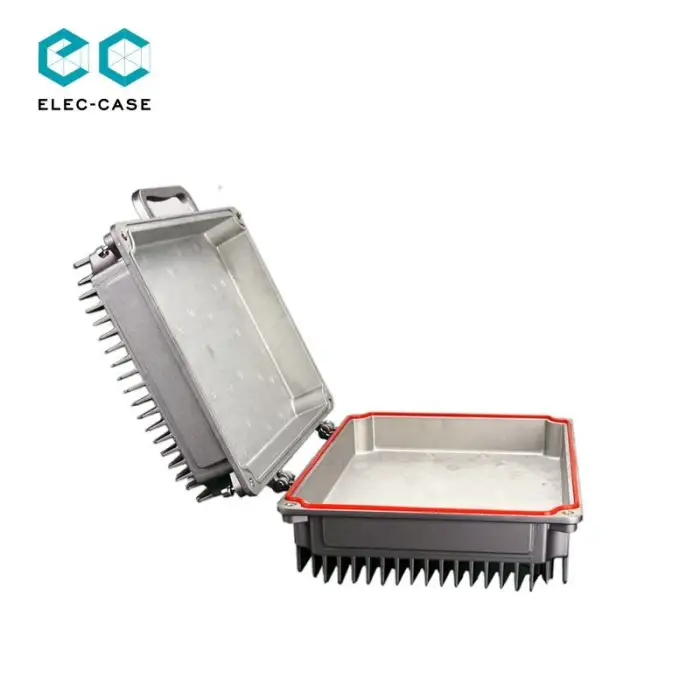 C Lithium Battery Storage Case Aluminum Box Pole Mounting Heat Dissipation Enclosure Cabinet Aluminium Die Cast Box