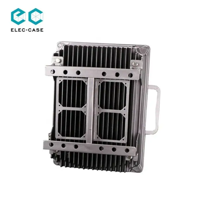 C Lithium Battery Storage Case Aluminum Box Pole Mounting Heat Dissipation Enclosure Cabinet Aluminium Die Cast Box