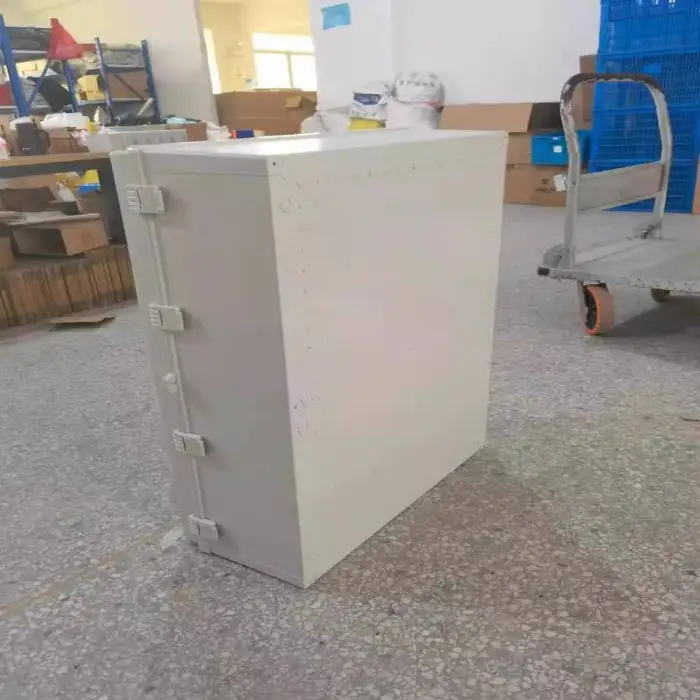 800x600x250mm ABS Waterproof Plastic Project Hinged Box IP67 Plastic Buckle Type Large Enclosure With Mounting Plate and Bracket