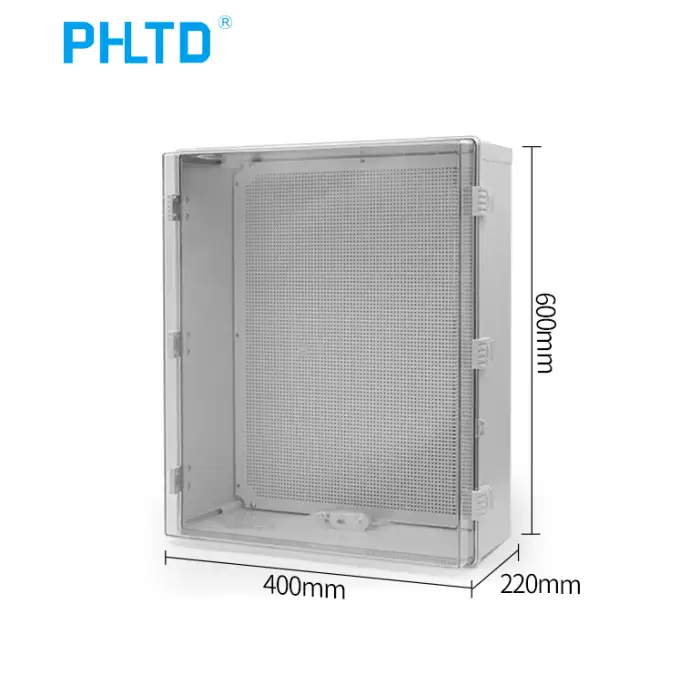 600*400mm IP67 Electrical Cable Abs Junction Box Plastic Waterproof Battery Box Industrial Waterproof Enclosure for Waterproof