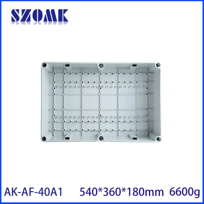 540x360x180mm Heavy Duty Waterproof Plastic Storage Box Hinged Cover Abs Enclosure Waterproof Box Ip67 With Screws