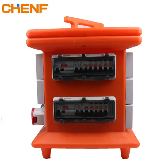 IP67 PE Outdoor Customized Electrical 3 Phase Industrial Waterproof Power Portable Outdoor Distribution Box