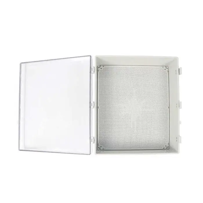 600x500x220mm Outlet Waterproof Ip67 Polycarbonate ABS PC Clear Plastic Hinged Lid Boxes Junction Boxes With Cover Plate