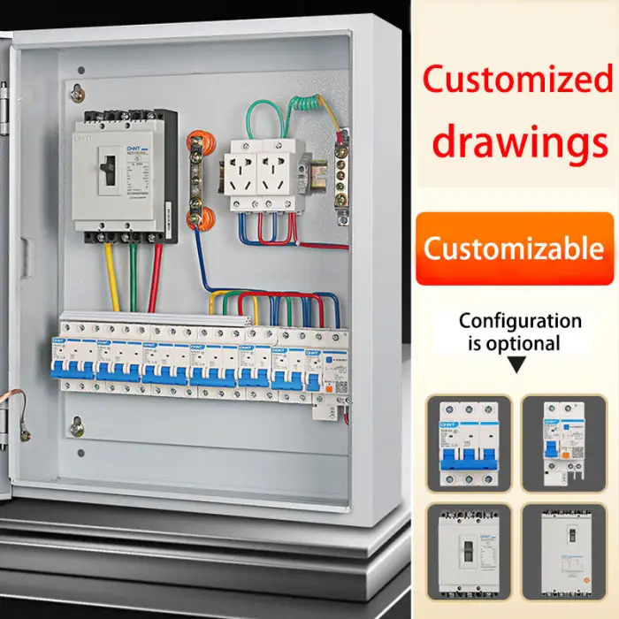 Distribution Box Power Control Box Main Switch MCCB 3P 100A