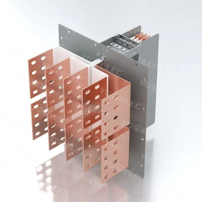 Copper Busbar Flexible Copper Busbar Nickel-plated Copper Busbar for Distribution Board