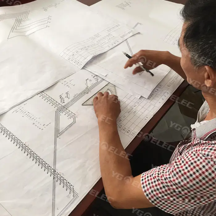 Copper Busbar Flexible Copper Busbar Nickel-plated Copper Busbar for Distribution Board