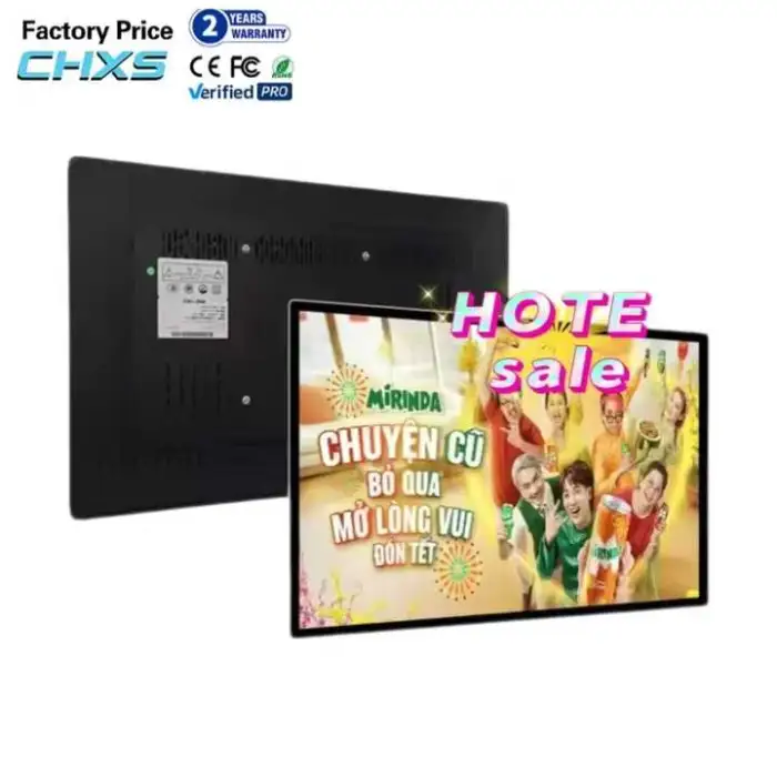 CH Android Shopping Mall Lcd Digital Signage 10 55 65 Inch Electronic Poster Advertising Smart Window Display Interactive Screen