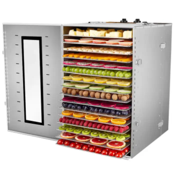 16-Layer Commercial Food Dehydrator for Fruit and Vegetable Fruit Industrial Dehydration Machine Food Drying Machine