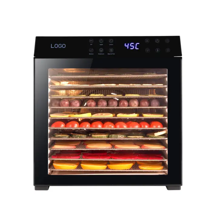 1000W Commercial Food Dehydrators Beef Jerky Machine Home Appliance Industrial Sausage Pet Food Drying Machine