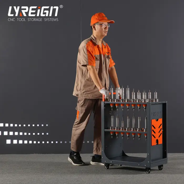 Tool Trolley CNC BT30 BT40 BT50 Side Lock Tools Holder Cart