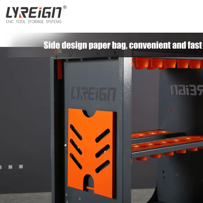 Tool Trolley CNC BT30 BT40 BT50 Side Lock Tools Holder Cart