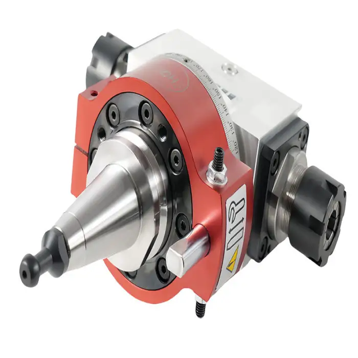 4 Angle Head CAT40 50 Side Milling Head HSK63 Transverse Milling Head Universal ISO30 HSK63F HQD