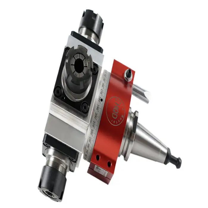 4 Angle Head CAT40 50 Side Milling Head HSK63 Transverse Milling Head Universal ISO30 HSK63F HQD