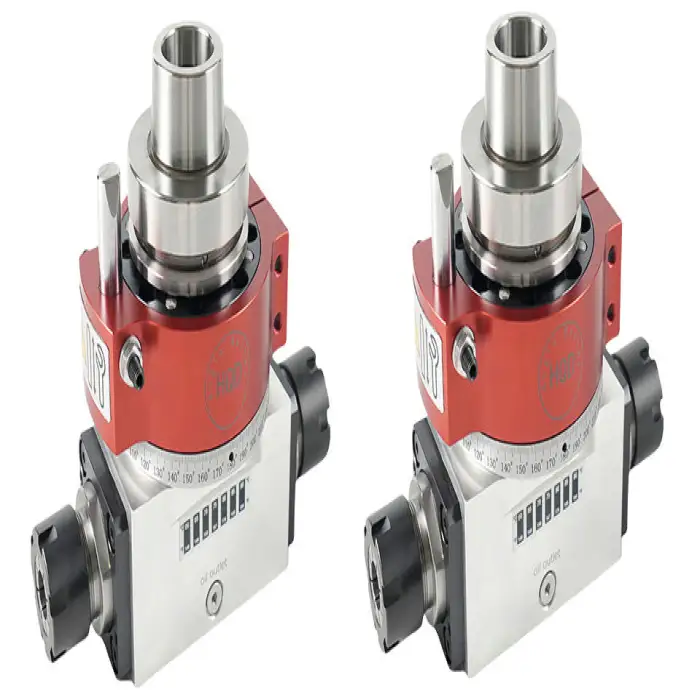 4 Angle Head CAT40 50 Side Milling Head HSK63 Transverse Milling Head Universal ISO30 HSK63F HQD