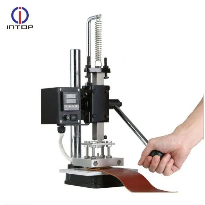 Digital Pneumatic Foil Stamping Machine for Plastic, Paper, Wood, PVC, and Leather