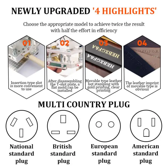 Mini Foil Stamping Machine Gold Silver Foil Automatic Digital Leather Logo Embossed T Slot Stamping Machine