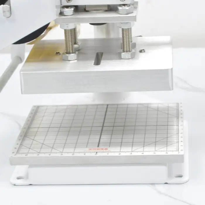 Small Digital Manual Foil Printing Machine Foil Stamping Machine for Leather Pencil Brand logo Printing