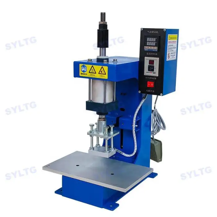 Semi-Automatic Digital Control Desktop Foil Stamping Machine for Embossing Logos on Leather Paper & Plastic