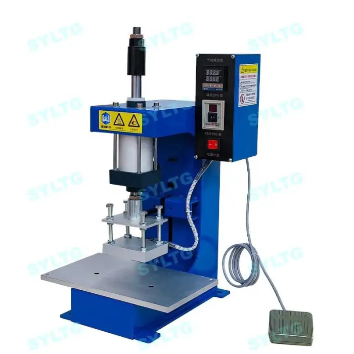 Semi-Automatic Digital Control Desktop Foil Stamping Machine for Embossing Logos on Leather Paper & Plastic