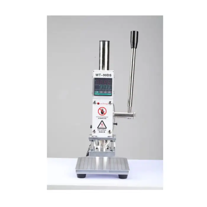 Foil Stamping Machine Gold Silver Foil Automatic Digital Leather Logo Embossed T Slot Stamping Machine