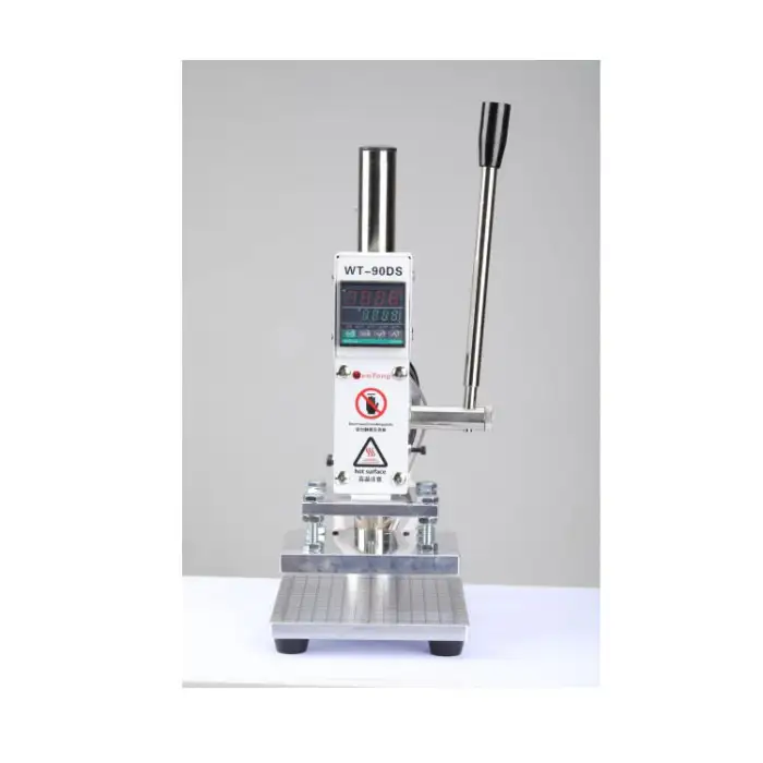 Foil Stamping Machine Gold Silver Foil Automatic Digital Leather Logo Embossed T Slot Stamping Machine