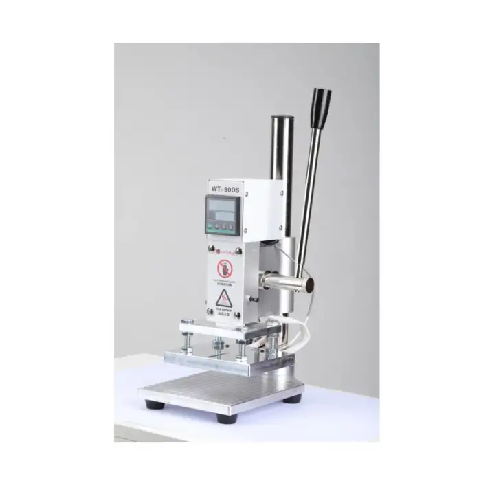 Foil Stamping Machine Gold Silver Foil Automatic Digital Leather Logo Embossed T Slot Stamping Machine