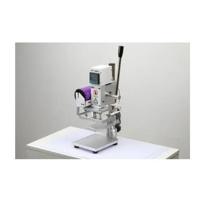 Foil Stamping Machine Gold Silver Foil Automatic Digital Leather Logo Embossed T Slot Stamping Machine