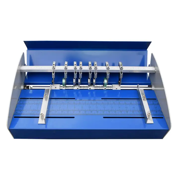 110V Electric Desktop Paper Card Creasing Perforating & Folding Machine