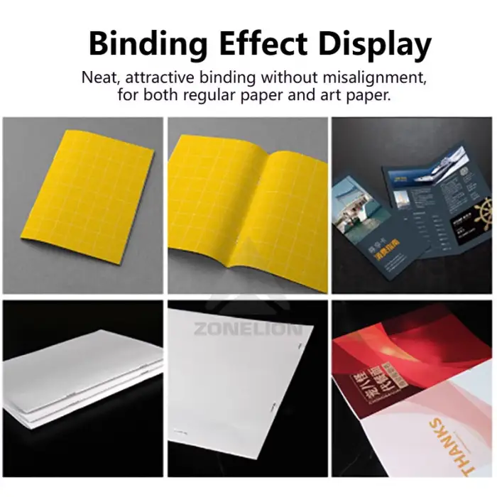 Stapler Paper Binding and Folding Booklet Manufacturing Machine