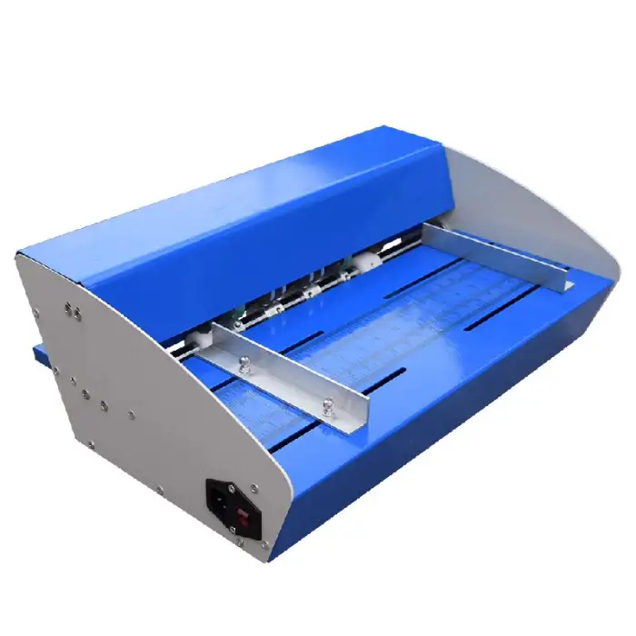460mm Automatic Paper Perforating Machine A3 Electric Paper Creasing Machine for Book Folding Creaser