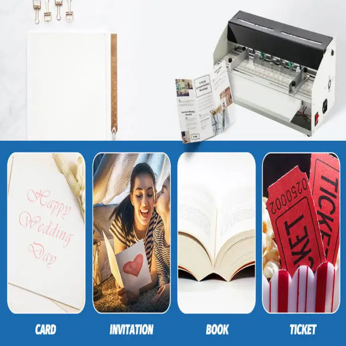 H-500 Edging Paper Creasing Machine for Folding Foil Stamping Die Cutting & Creasing Machine