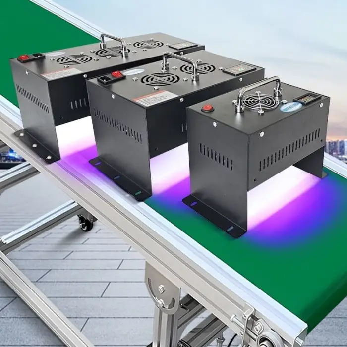 UV LED Curing Lamp Silk Screen Printing Dryer for 300mm Conveyor Belt 395nm UV LED for Inks Curing UV Varnish Drying Machine