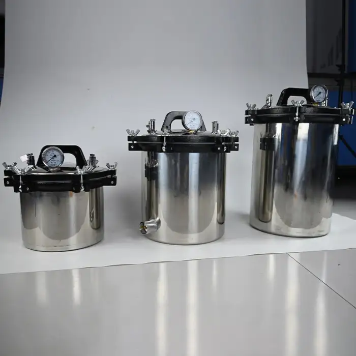 Portable Autoclave Heating Equipment for Pressure Sterilization 24L Stainless Steel Pressure Steam Sterilization CEDRIC