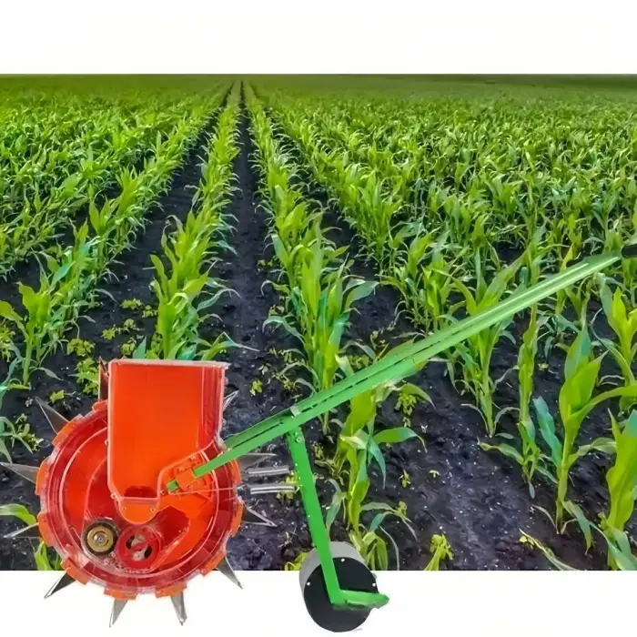 Portable Hand Corn Planter Soybeans Peanut Pneumatic Precision Planters Seeder Machine Agriculture Machinery Tools Seed Machine