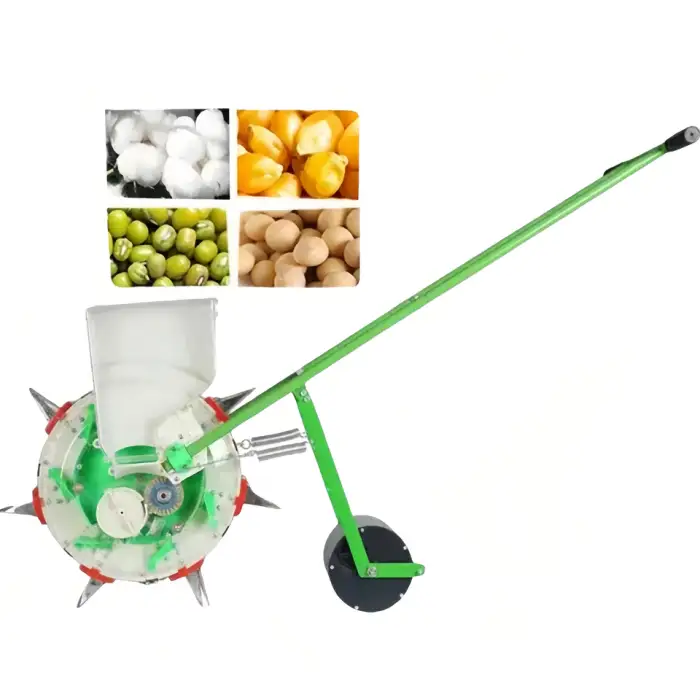 Portable Hand Corn Planter Soybeans Peanut Pneumatic Precision Planters Seeder Machine Agriculture Machinery Tools Seed Machine