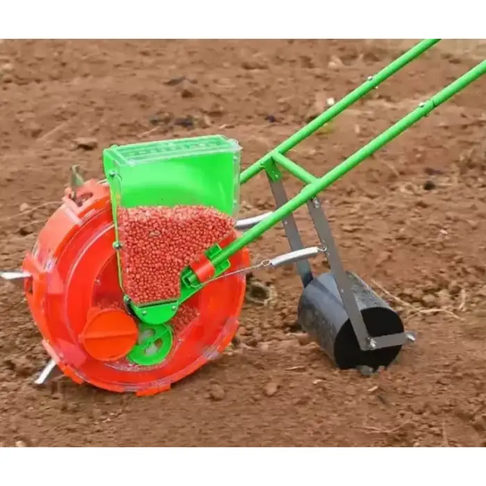 Portable Hand Corn Planter Soybeans Peanut Pneumatic Precision Planters Seeder Machine Agriculture Machinery Tools Seed Machine