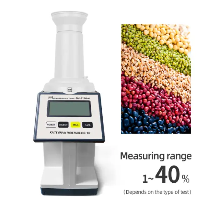 PM-8188-A Grain Moisture Meter Moisture Analyzer for Mung Bean Sorghum Rapeseed Peanut-