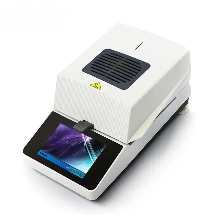 YLAB XY-110ME Halogen Moisture Analyzer 110g 10mg High Accuracy Digital Lab Moisture Meter for Grain Powder Samples