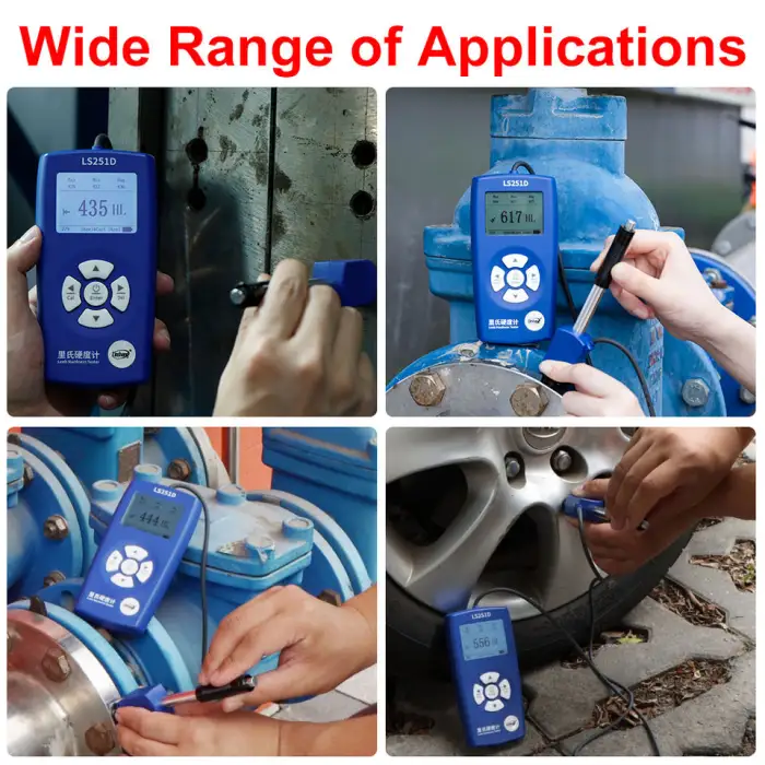 On LS251D Hardness Test Machine Precise Leeb Hardness Tester Portable Hardness Tester for Steel