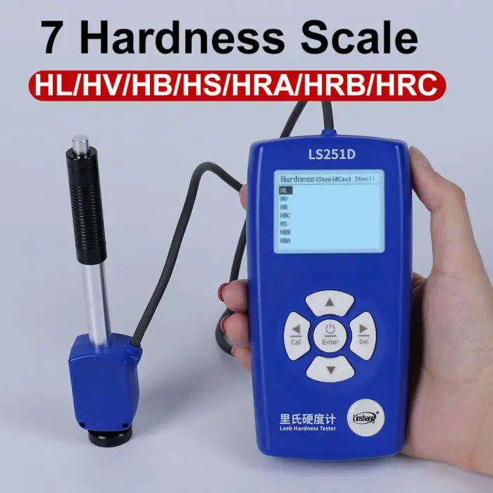 On LS251D Hardness Test Machine Precise Leeb Hardness Tester Portable Hardness Tester for Steel