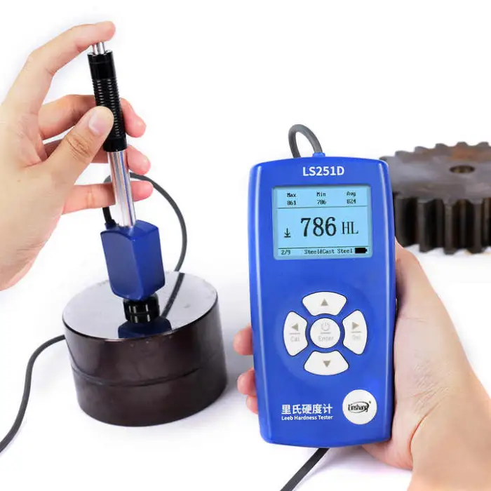 On LS251D Hardness Test Machine Precise Leeb Hardness Tester Portable Hardness Tester for Steel