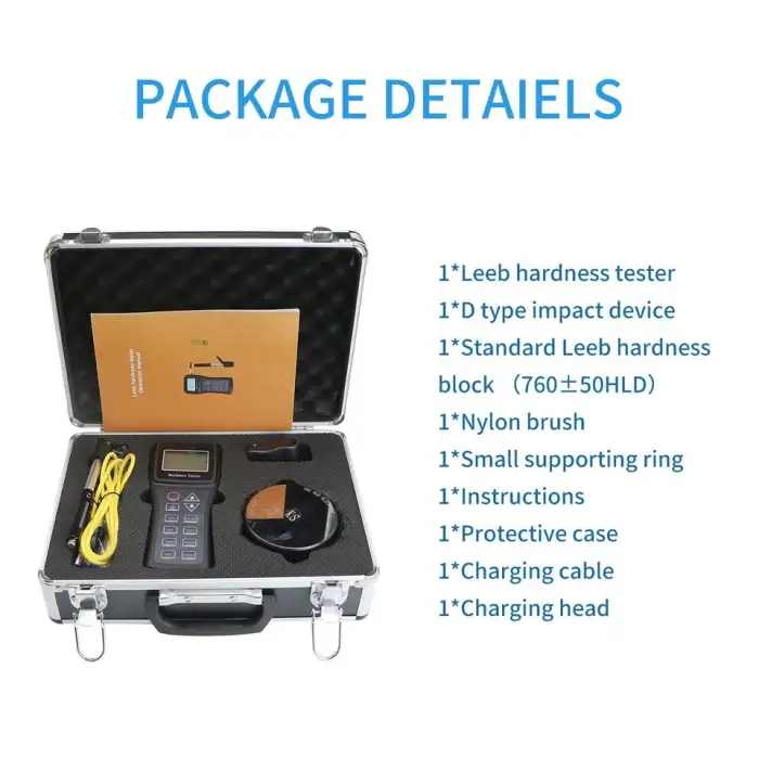SL-150 Digital Hardness Tester Meter Durometer Leeb Hardness Tester for Metal Steel