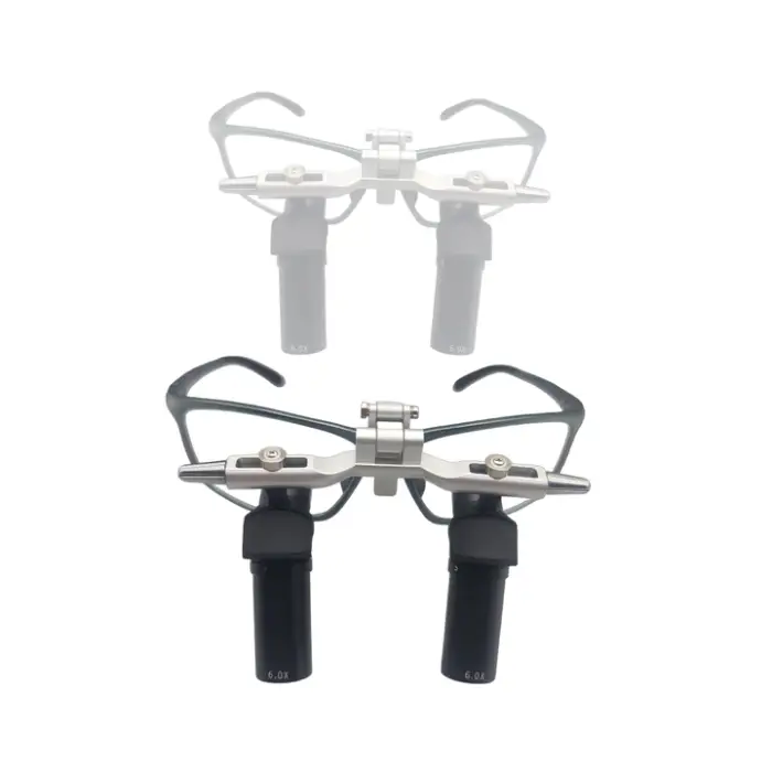 6.0x Dental Lab Binocular Loupes Ergonomic Surgical Microscope for Optimal Dental Instruments Visualization