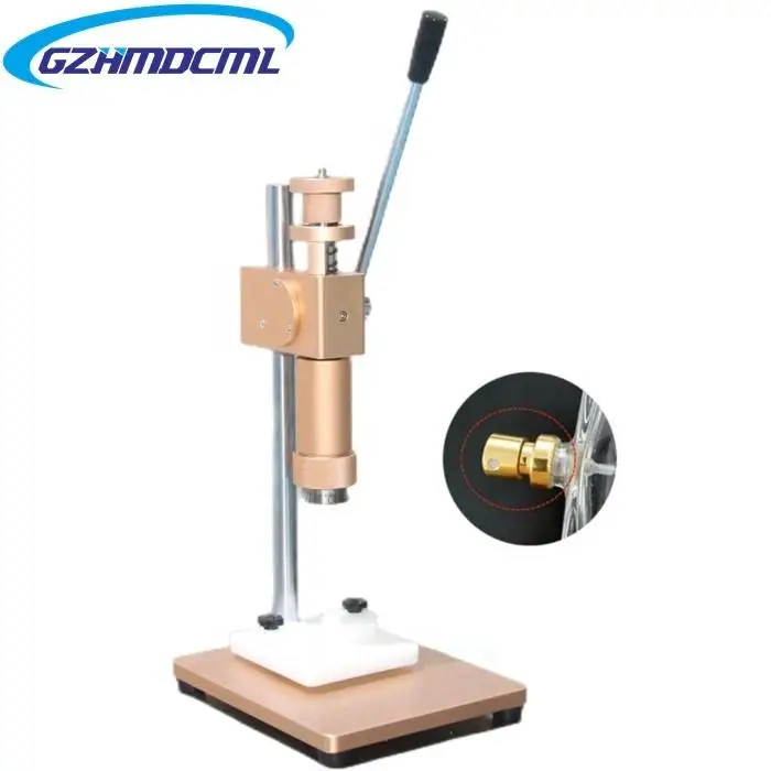 Gold Rose Manual Perfume Sprayer Glass Bottle Crimping Machine Sprayer Crimper Perfume Collar Middle Ring Pressing Machine