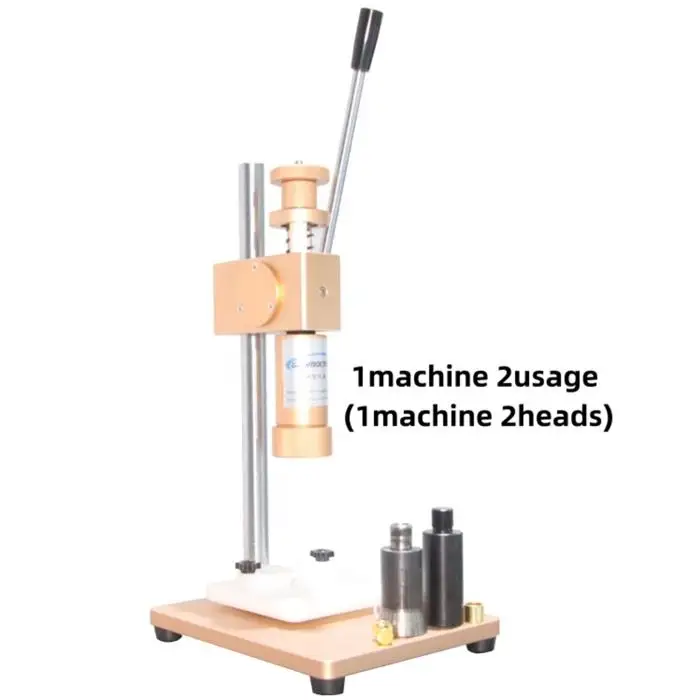 Gold Rose Manual Perfume Sprayer Glass Bottle Crimping Machine Sprayer Crimper Perfume Collar Middle Ring Pressing Machine