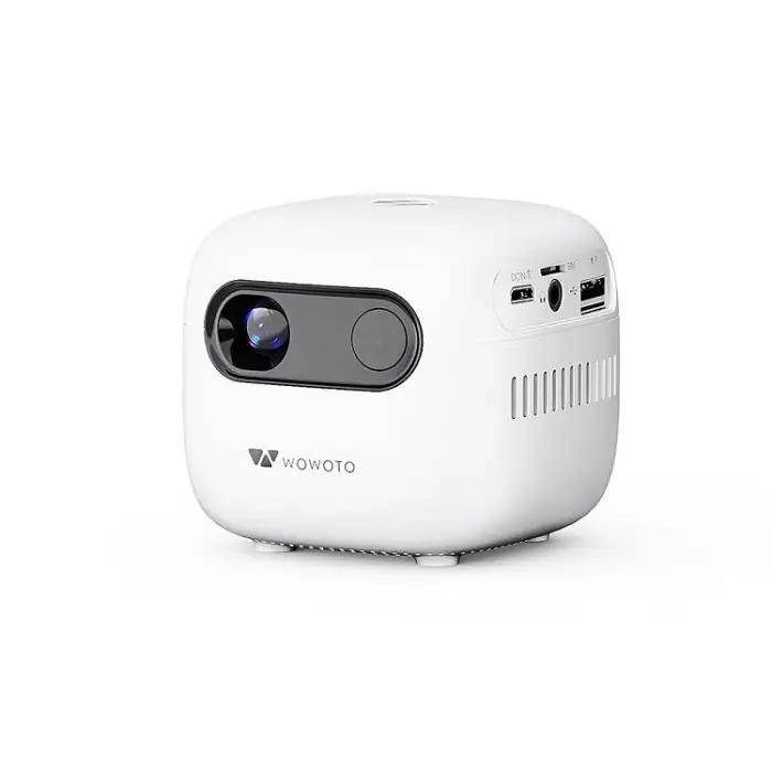 Android 9.0 Mini Smart Wifi 3D Video Projector Portable LED Light Mini Projector for Education Optional Battery 2.4G