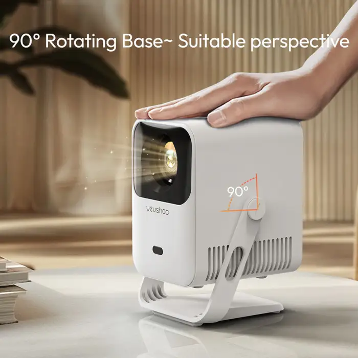 BYINTEK A15 Quality Small Projector 1280*720 Mini Home Projector Under $60 Android 13 Smart Projector With Stand